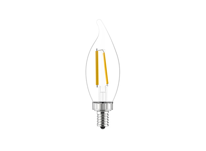4 watt bc led filament candle bulb