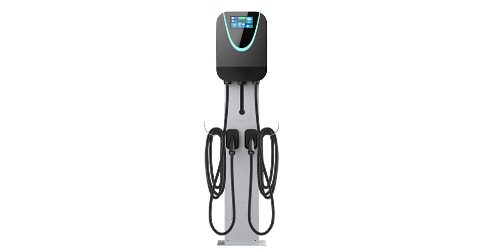 EU G5 Dual-Ports and Dual-Socket Commercial AC EV Charger