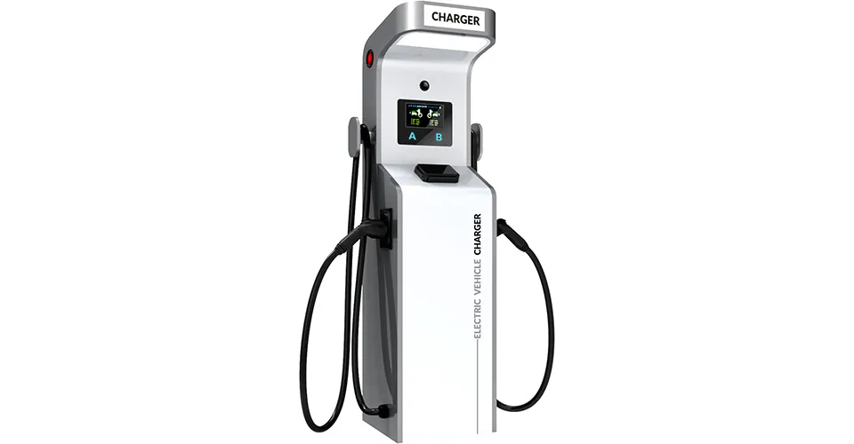NA G6-A All-in-One Pedestal Commercial AC EV Charger
