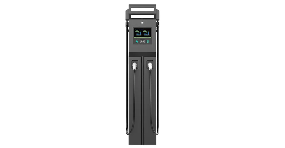NA G6-C All-in-One Pedestal Commercial AC EV Charger